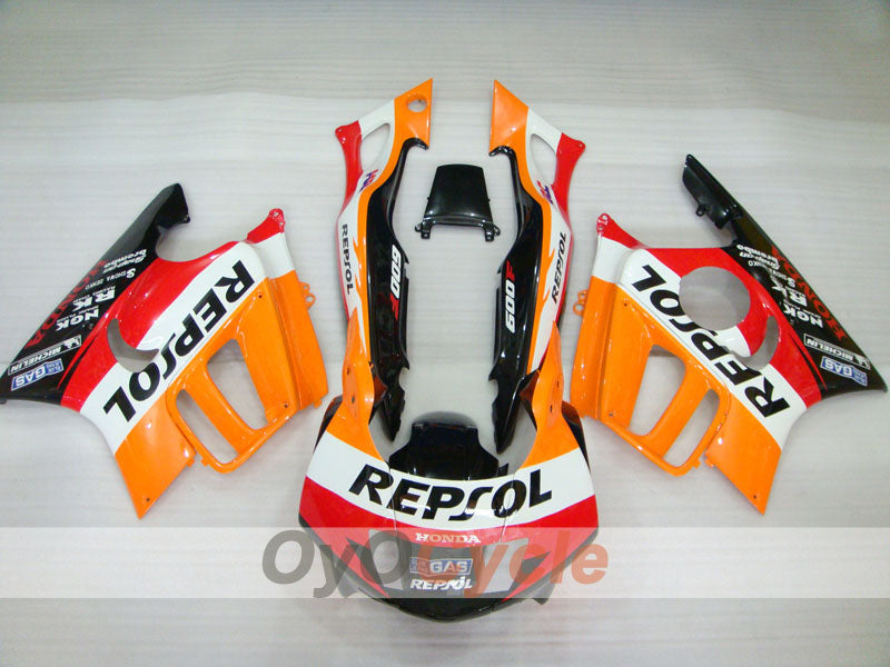Kit carene a iniezione per CBR600F3 95-96 - Arancione, Nero - Repsol #OYO87902764 Immagine secondaria del prodotto