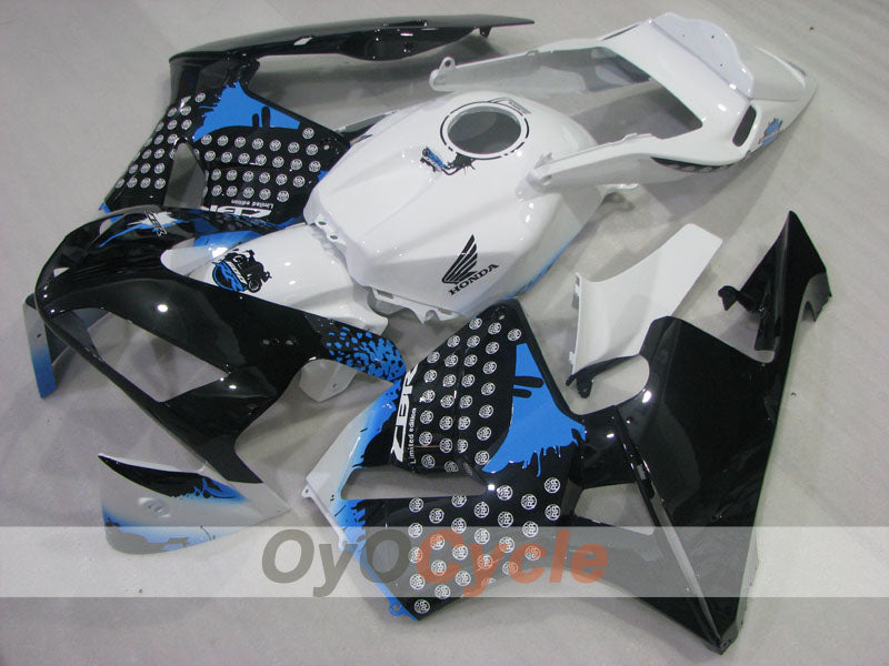 Kit carene a iniezione per CBR600RR 03-04 - Bianco, Nero - Personalizza #OYO87904888 Immagine secondaria del prodotto