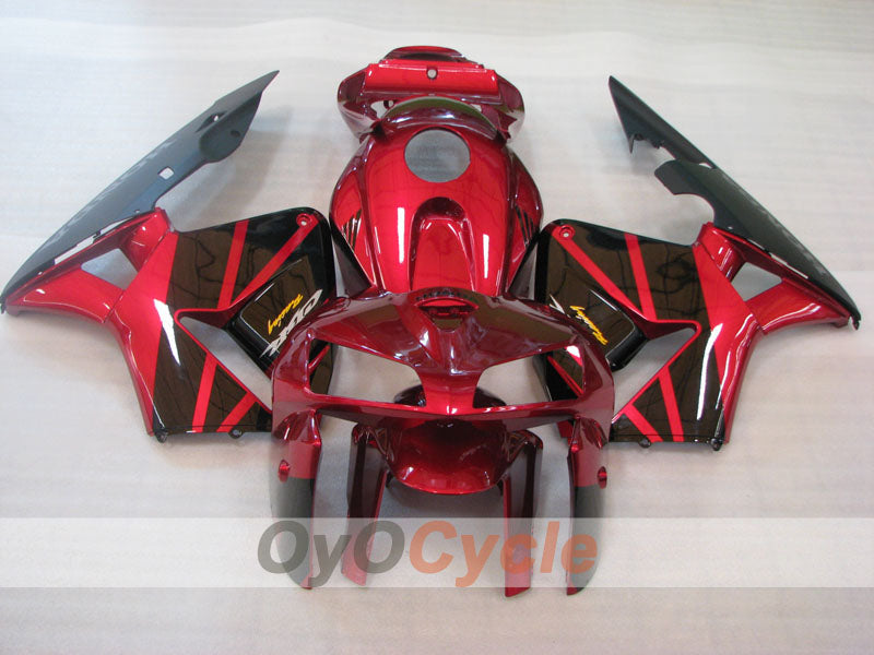 Kit carene a iniezione per CBR600RR 05-06 - Colore rosso vino - Stile di fabbrica #OYO87904921