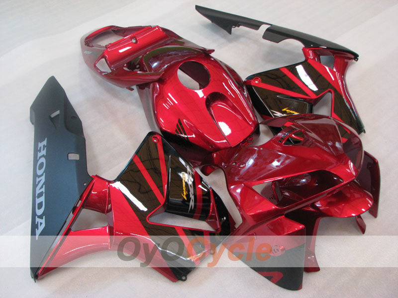 Kit carene a iniezione per CBR600RR 05-06 - Colore rosso vino - Stile di fabbrica #OYO87904921