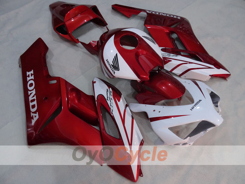 Kit carene a iniezione per CBR1000RR 04-05 - Rosso, Bianco - Stile di fabbrica #OYO87904941 Immagine principale del prodotto