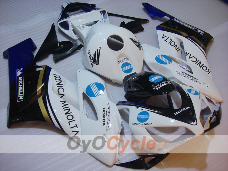Carena a iniezione per CBR1000RR 04-05 - Bianco, Nero - Konica Minolta #OYO87904943 Immagine principale del prodotto