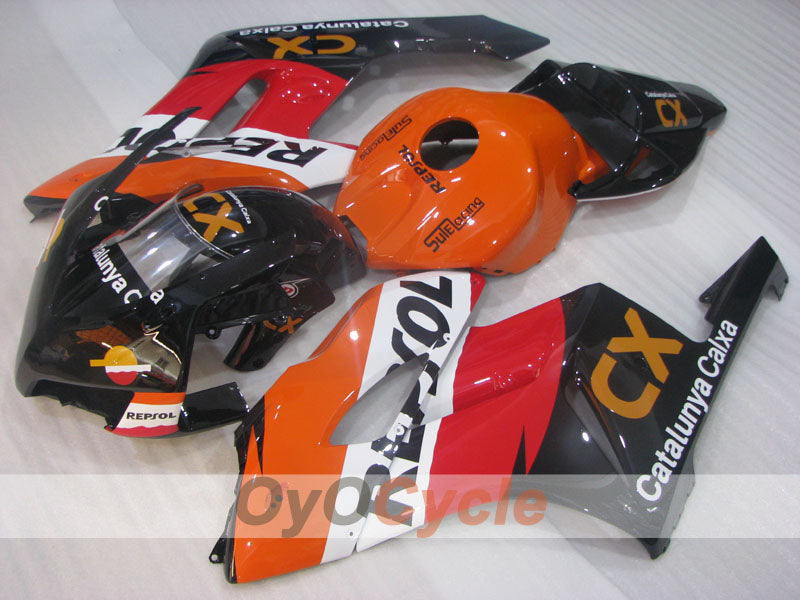 Kit carene a iniezione per CBR1000RR 04-05 - Arancione, Nero, Opaco - Repsol CX #OYO87904951 Immagine secondaria del prodotto