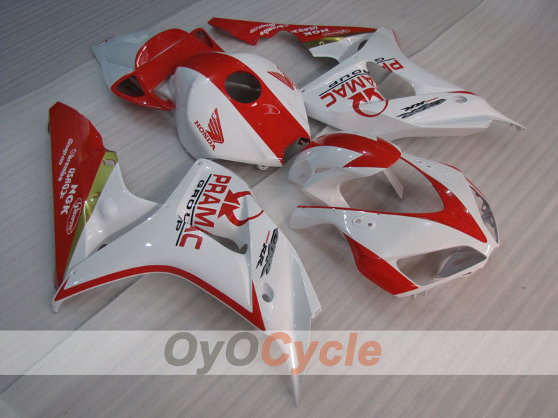 Carenatura a iniezione per CBR1000RR 06-07 - Rossa, Bianca - PRAMAC #OYO87904972 Immagine principale del prodotto