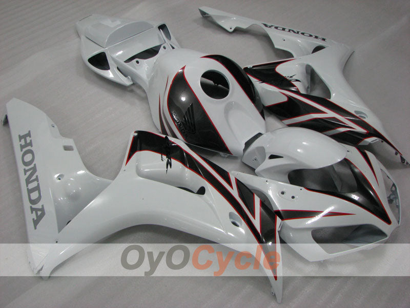 Kit carene a iniezione per CBR1000RR 06-07 - Bianco, Nero - Stile di fabbrica #OYO87904973 Immagine principale del prodotto