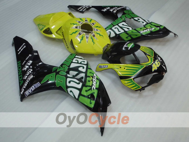 Kit carene a iniezione per CBR1000RR 06-07 - Giallo, Nero - Rossi #OYO87904975 Immagine principale del prodotto