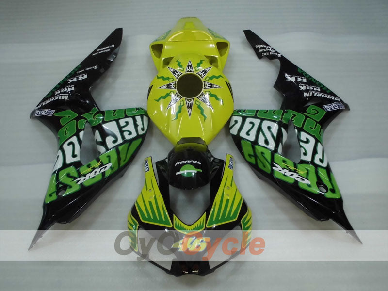 Kit carene a iniezione per CBR1000RR 06-07 - Giallo, Nero - Rossi #OYO87904975 Immagine secondaria del prodotto