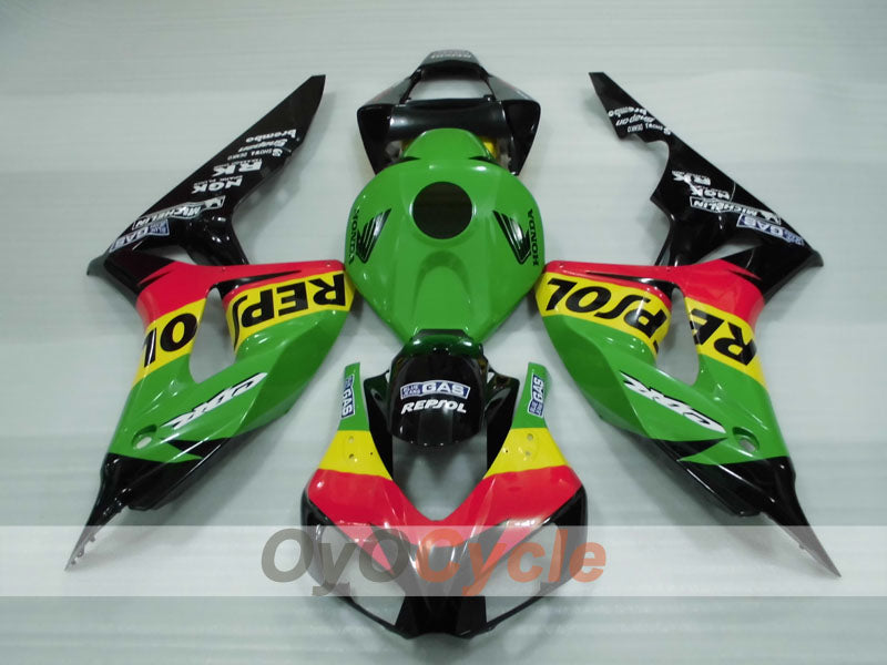 Kit carene a iniezione per CBR1000RR 06-07 - Verde, Nero - Repsol #OYO87904976 Immagine principale del prodotto