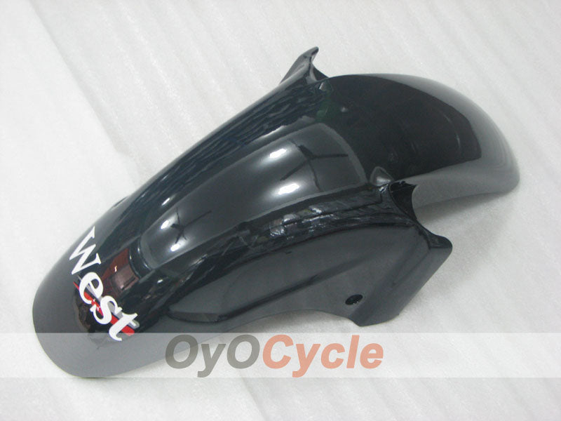 Kit carene a iniezione per CBR1100XX 96-07 - Nero - West #OYO87905044