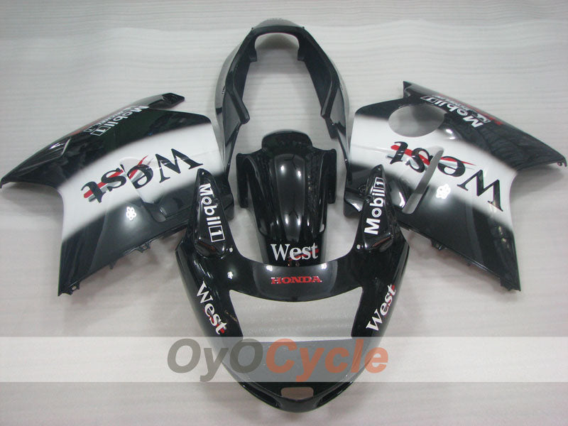 Kit carene a iniezione per CBR1100XX 96-07 - Nero - West #OYO87905044