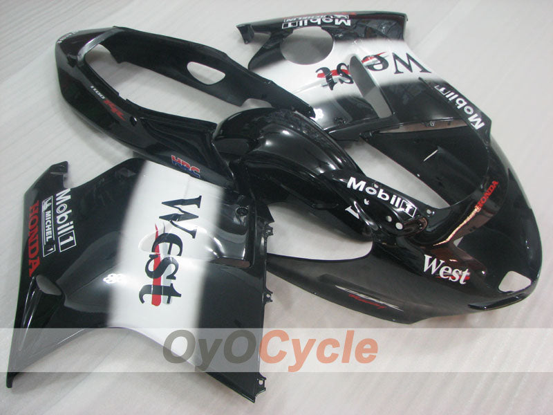 Kit carene a iniezione per CBR1100XX 96-07 - Nero - West #OYO87905044