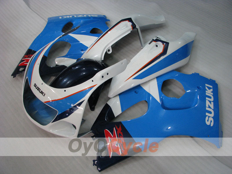 Kit carene per Suzuki GSXR750 96-99 - Blu, Bianco - Stile Originale #OYO87905065 Immagine principale del prodotto
