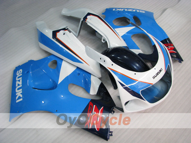 Kit carene per Suzuki GSXR750 96-99 - Blu, Bianco - Stile Originale #OYO87905065 Immagine secondaria del prodotto