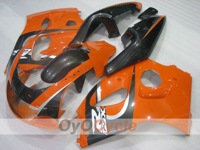 Kit carene per Suzuki GSXR750 anni 96-99 - Arancione, Nero - Stile di fabbrica #OYO87905066 Immagine secondaria del prodotto