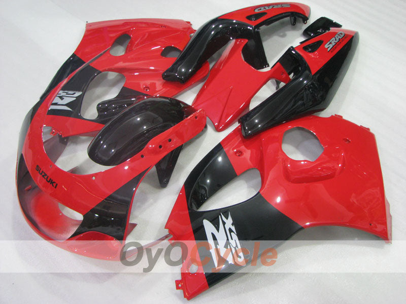 Kit carene per Suzuki GSXR750 96-99 - Rosso, Nero - Stile Originale #OYO87905067 Immagine principale del prodotto
