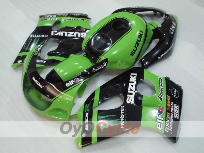 Carenatura per Suzuki GSXR750 del 96-99 - Verde, Nero - Personalizza #OYO87905069 Immagine secondaria del prodotto