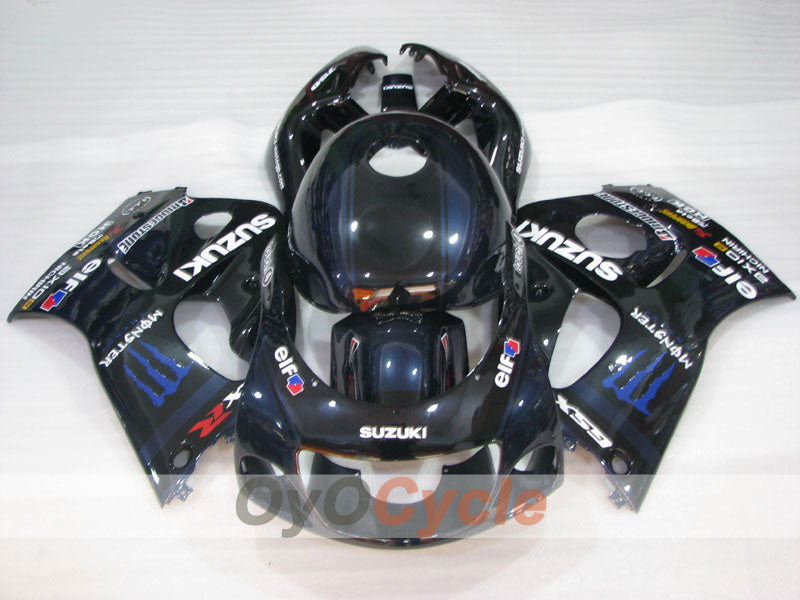 Kit carenatura per Suzuki GSXR750 del 96-99 - Nero - Personalizza #OYO87905075 Immagine secondaria del prodotto