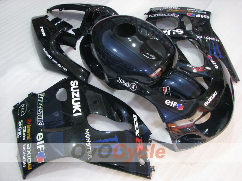 Kit carenatura per Suzuki GSXR750 del 96-99 - Nero - Personalizza #OYO87905075 Immagine principale del prodotto