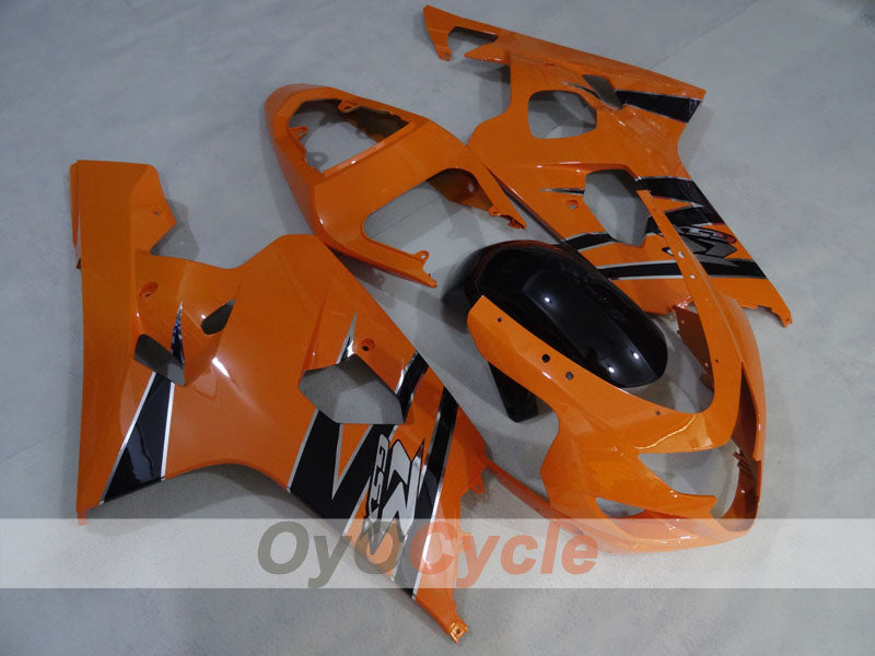 Carenatura completa a iniezione per GSXR600 04-05 - Arancione, Nero - Stile di fabbrica #OYO87905229 Immagine principale del prodotto