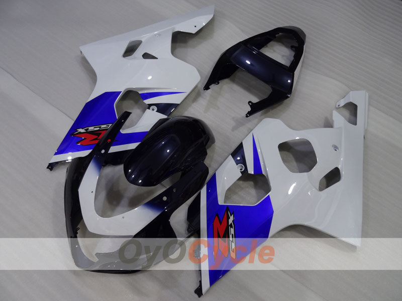 Kit carene a iniezione per GSX R750 04-05 - Blu, Bianco, Nero - Stile di fabbrica #OYO87905267 Immagine secondaria del prodotto