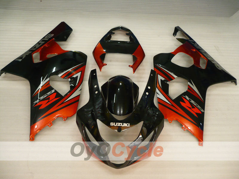Carenatura a iniezione per GSXR600 04-05 - Arancione, Nero - Stile di fabbrica #OYO87905234 Immagine secondaria del prodotto