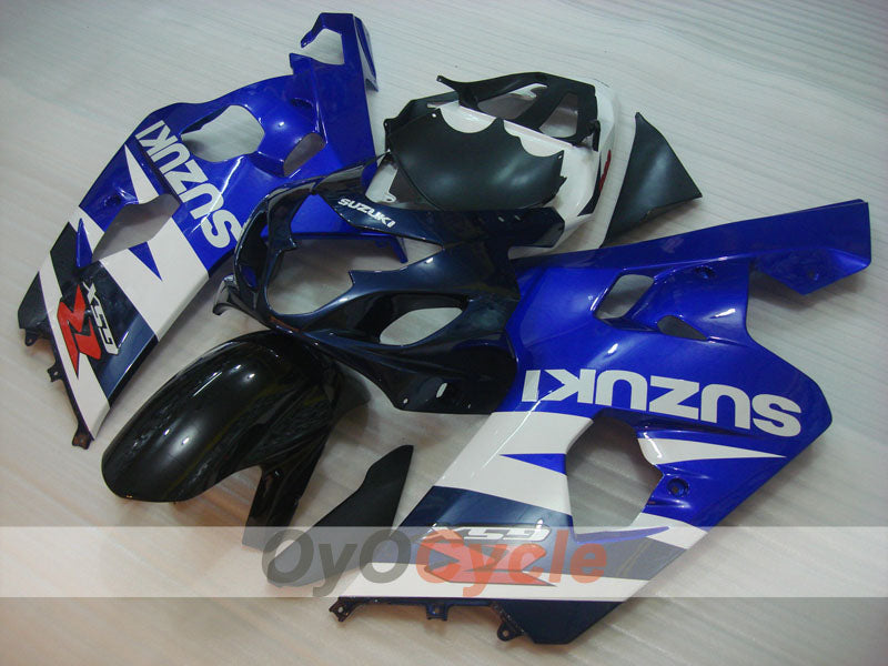 Carenatura a iniezione per GSX R750 04-05 - Blu, Nero - Stile di fabbrica #OYO87905272 Immagine secondaria del prodotto