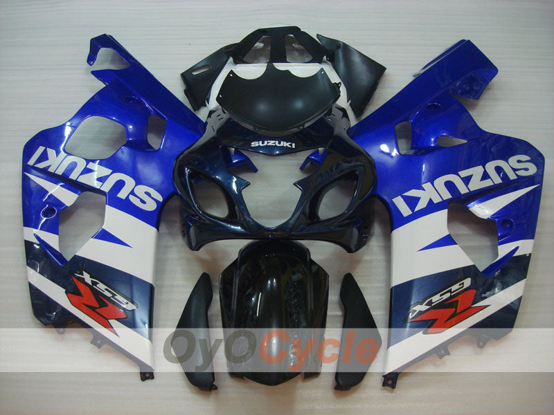 Kit carene a iniezione per GSXR600 04-05 - Blu, Nero - Stile di fabbrica #OYO87905235 Immagine principale del prodotto