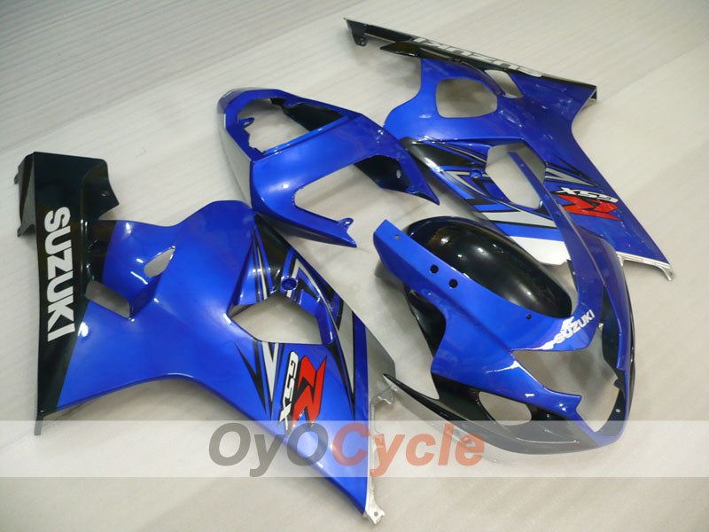 Carenatura a iniezione per GSX R750 04-05 - Blu, Nero - Stile di fabbrica #OYO87905273 Immagine principale del prodotto