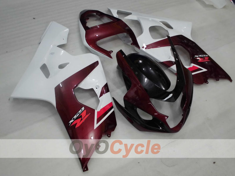 Kit Carenatura a Iniezione per GSXR600 04-05 - Colore Rosso Vino, Bianco - Stile Fabbrica #OYO87905238 Immagine principale del prodotto