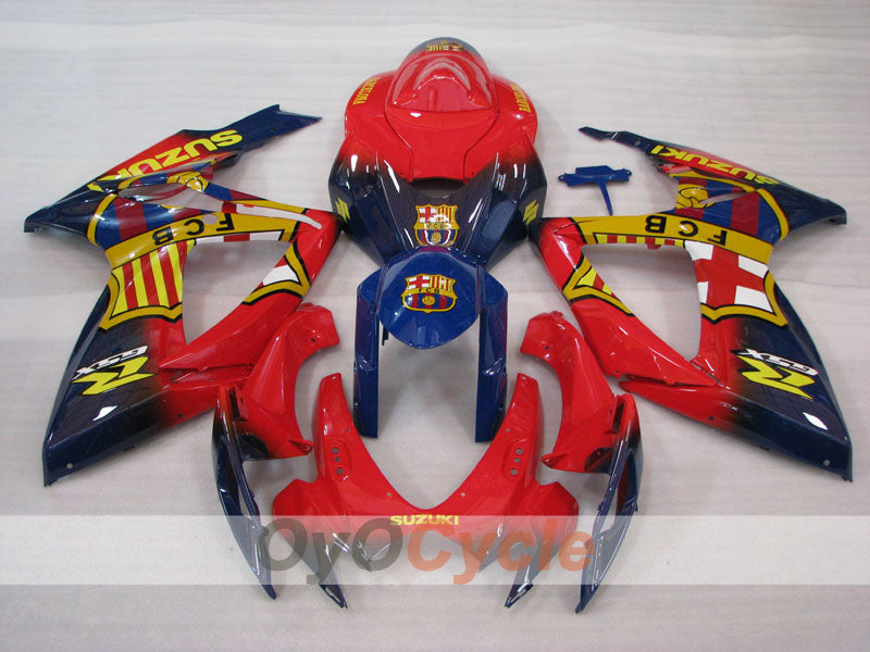 Kit carene a iniezione per GSX R750 06-07 - Rosso, Nero - FCB #OYO87905342 Immagine secondaria del prodotto