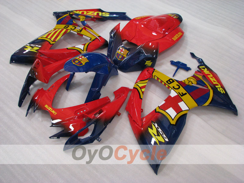 Kit carene a iniezione per GSX R750 06-07 - Rosso, Nero - FCB #OYO87905342 Immagine principale del prodotto