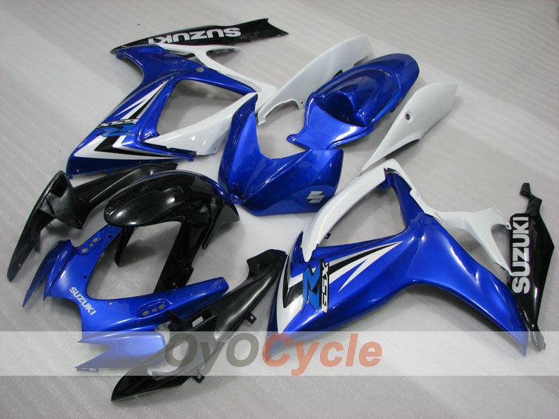 Carena a iniezione per GSX R750 06-07 - Blu, Nero - Stile di fabbrica #OYO87905343 Immagine principale del prodotto