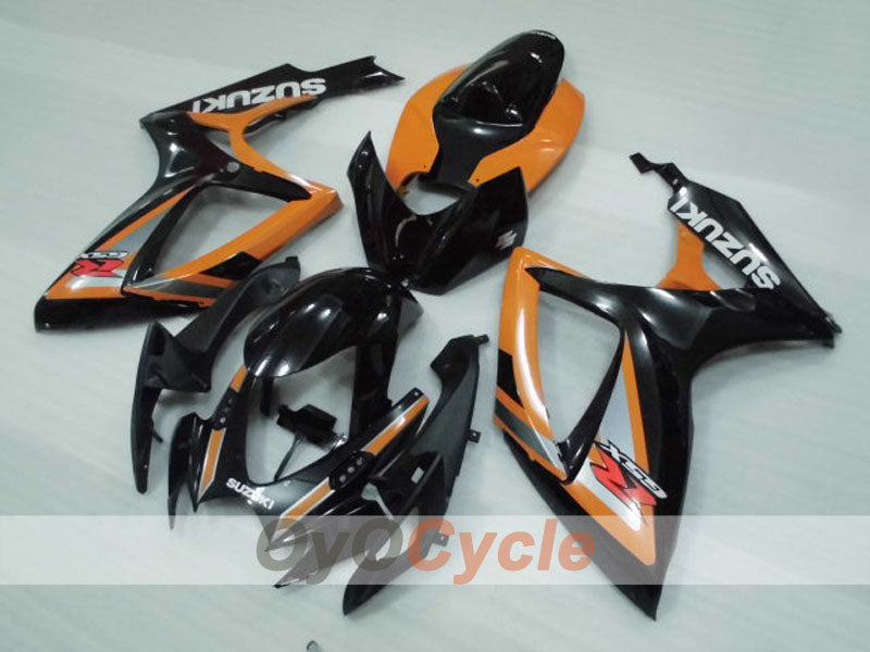 Kit carene a iniezione per GSX R750 anni 06-07 - Arancione, Nero - Stile di fabbrica #OYO87905344 Immagine secondaria del prodotto
