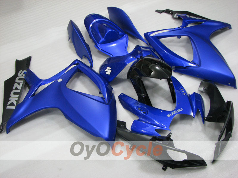 Kit carene a iniezione per GSX R750 06-07 - Blu, Nero - Stile di fabbrica #OYO87905346 Immagine secondaria del prodotto