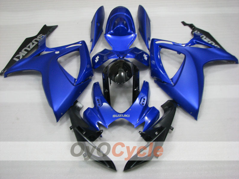 Carene a iniezione per GSX R600 06-07 - Blu, Nero - Stile di fabbrica #OYO87905309 Immagine secondaria del prodotto