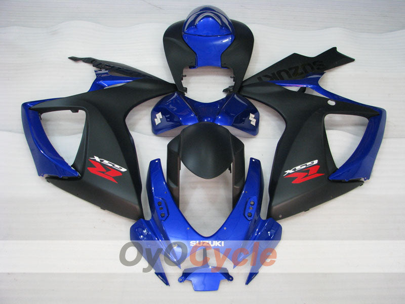 Kit carene a iniezione per GSX R750 anni 06-07 - Blu, Nero - Stile di fabbrica #OYO87905348 Immagine secondaria del prodotto