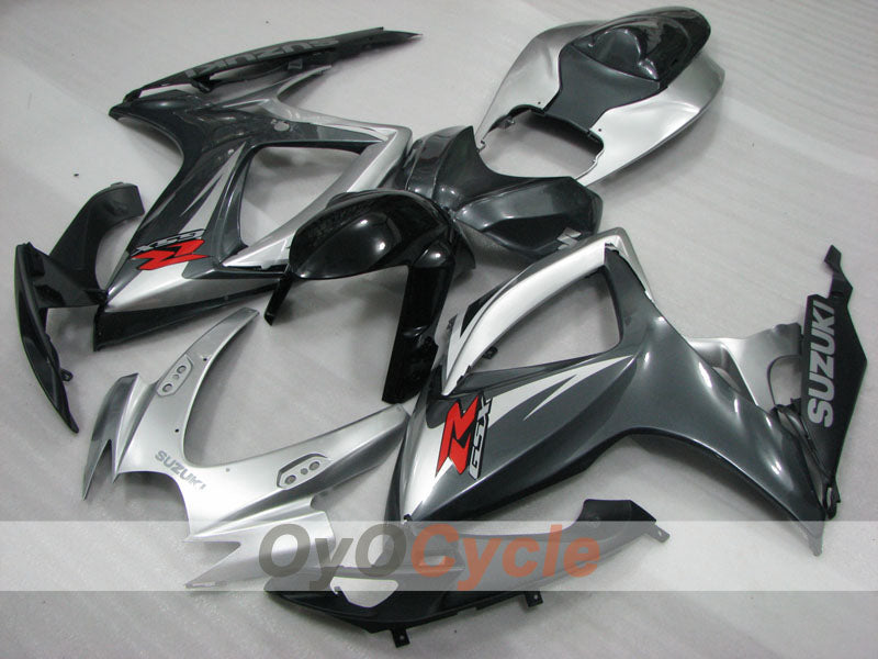 Carenatura a iniezione per GSX R750 anni 06-07 - Nero, Grigio - Stile Originale #OYO87905349 Immagine principale del prodotto