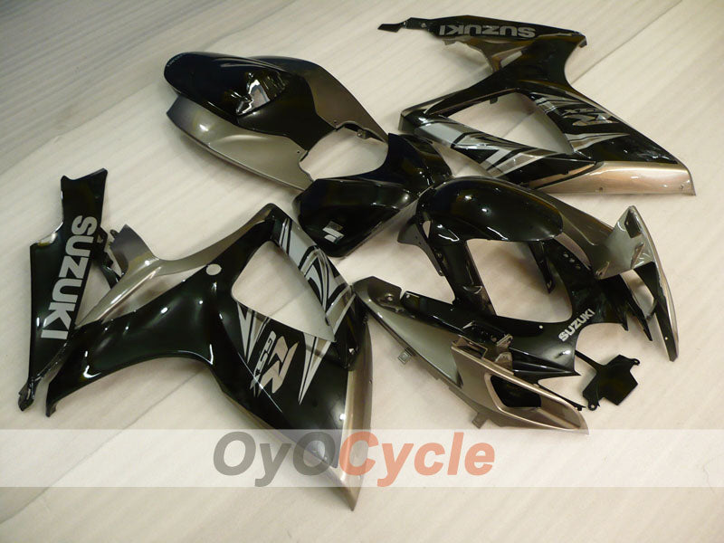 Kit carene a iniezione per GSX R600 06-07 - Nero, Grigio - Stile Factory #OYO87905313 Immagine principale del prodotto