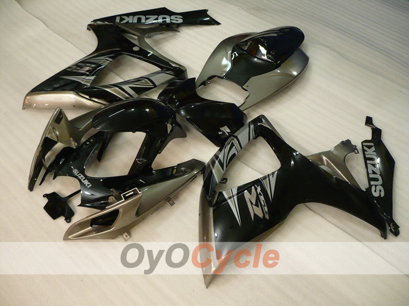 Kit carene a iniezione per GSX R600 06-07 - Nero, Grigio - Stile Factory #OYO87905313 Immagine secondaria del prodotto