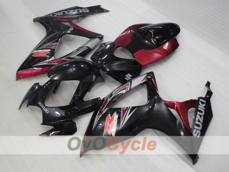 Kit carene a iniezione per GSX R750 06-07 - Nero, Fucsia - Stile di fabbrica #OYO87905351 Immagine principale del prodotto