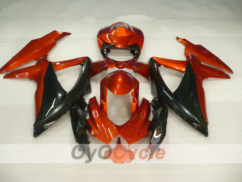 Kit carene a iniezione per GSX R750 08-10 - Arancione, Nero - Stile fabbrica #OYO87905423 Immagine secondaria del prodotto