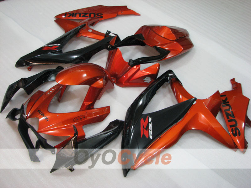 Kit carene a iniezione per GSX R750 08-10 - Arancio, Nero - Stile Factory #OYO87905424 Immagine secondaria del prodotto