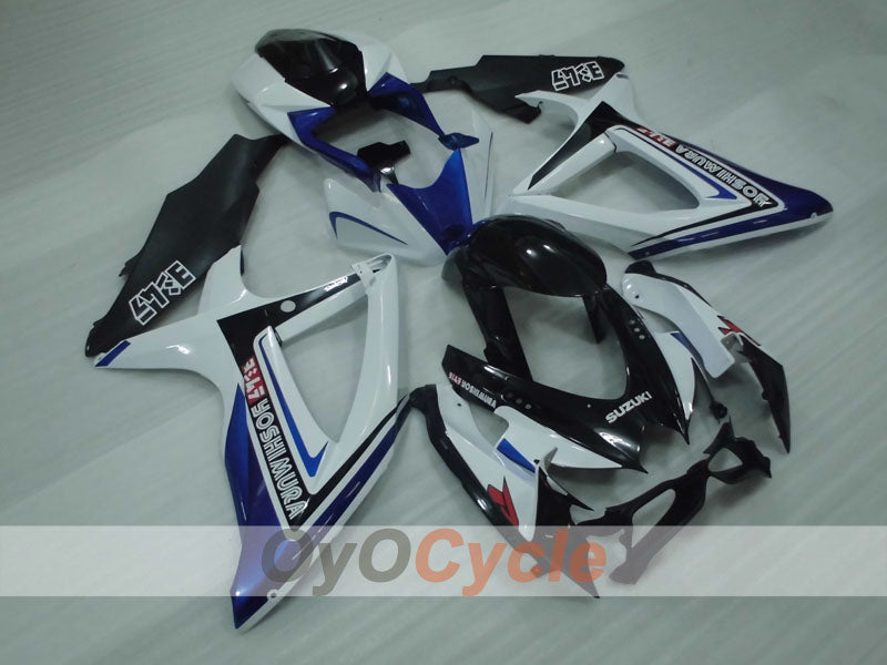 Kit carene a iniezione per GSX R750 08-10 - Blu, Bianco - YOSHIMURA #OYO87905430 Immagine principale del prodotto