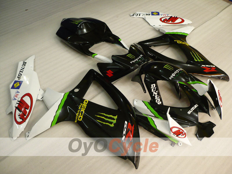 Kit carene a iniezione per GSX R750 08-10 - Bianco, Nero - Monster #OYO87905431 Immagine principale del prodotto