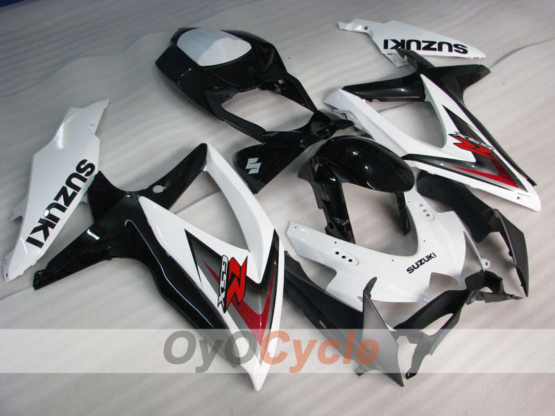 Kit carene a iniezione per GSX R750 anni 08-10 - Bianco, Nero - Stile Factory #OYO87905438 Immagine principale del prodotto