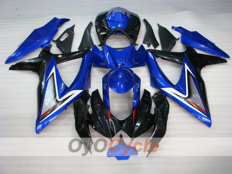 Kit carene a iniezione per GSX R750 08-10 - Blu, Nero - Stile fabbrica #OYO87905439 Immagine secondaria del prodotto