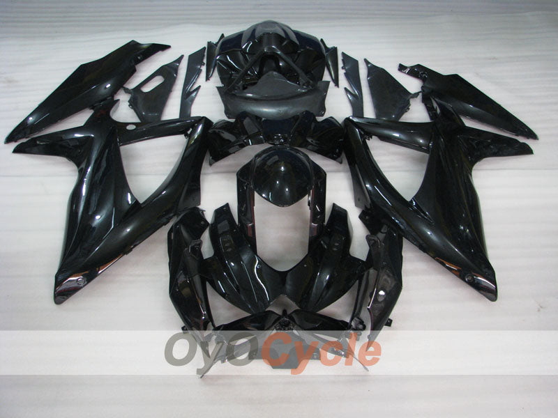 Kit carene a iniezione per GSX R750 08-10 - Nero - Senza adesivi/decalcomanie, Stile di fabbrica #OYO87905442 Immagine secondaria del prodotto