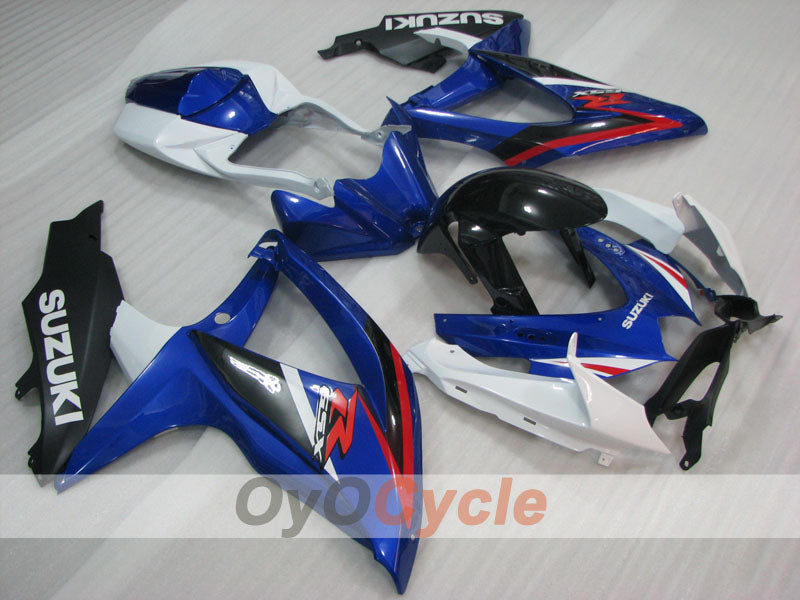 Kit carenatura a iniezione per GSX R750 08-10 - Blu, Bianco, Nero - Stile di fabbrica #OYO87905447 Immagine principale del prodotto