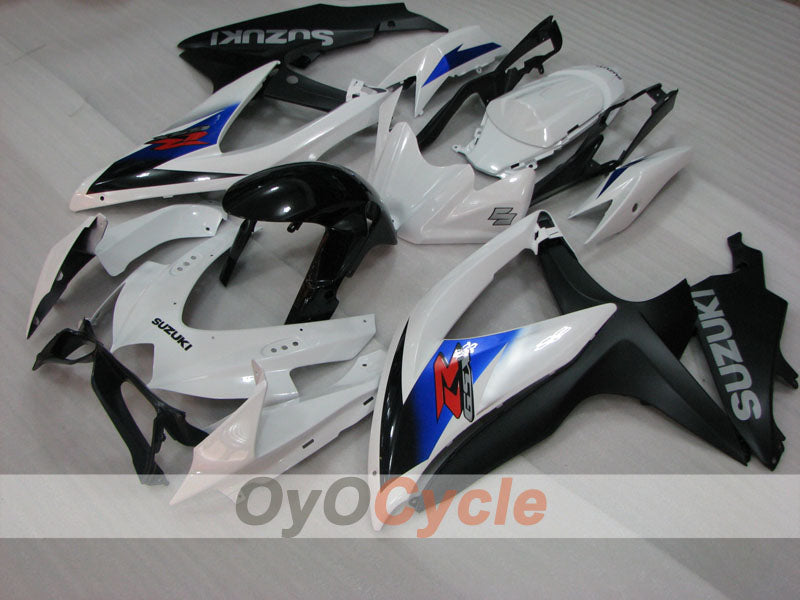 Kit Carene a Iniezione per GSX R750 08-10 - Bianco, Nero - Stile Originale #OYO87905450 Immagine secondaria del prodotto