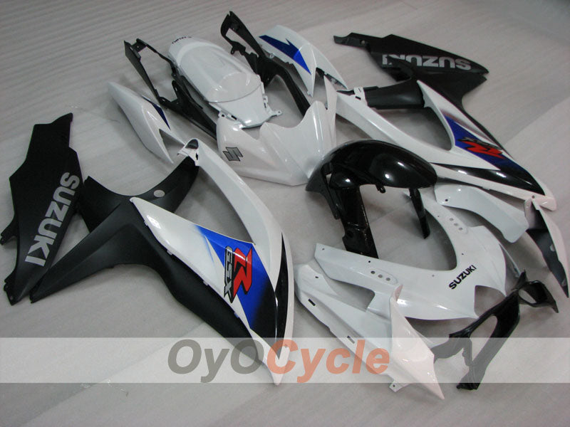 Kit Carene a Iniezione per GSX R750 08-10 - Bianco, Nero - Stile Originale #OYO87905450 Immagine principale del prodotto